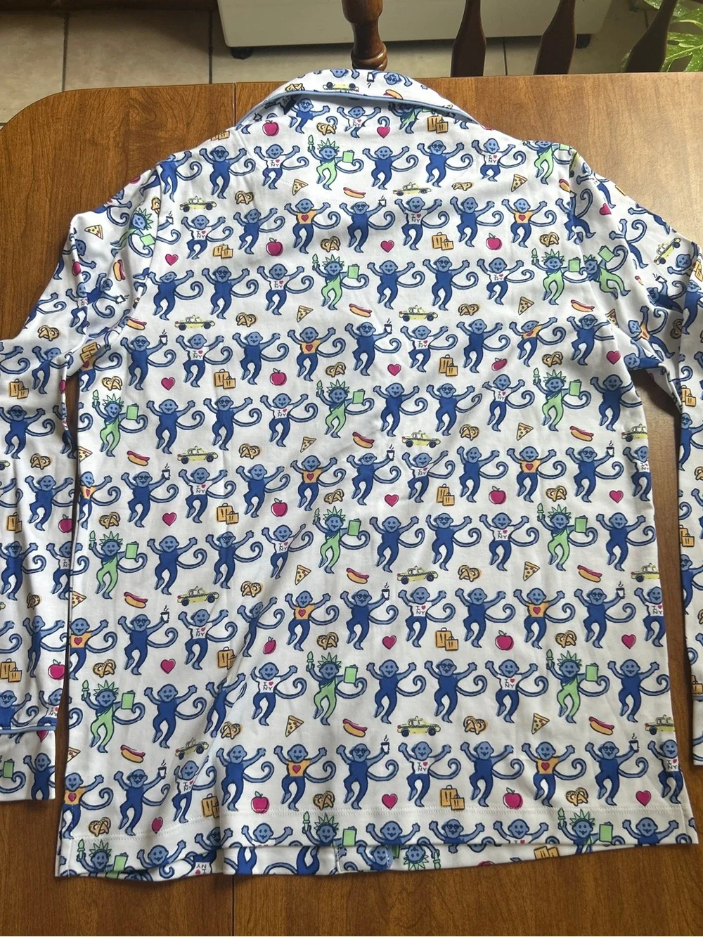 Roller Rabbit NYC Monkey Pajama Set - LIMITED EDITION - Picture 2 of 9
